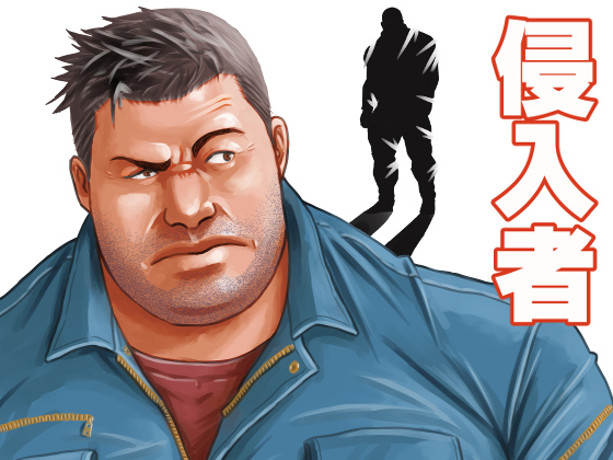 [くまおカフェ] の【侵入者】