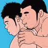 [くろとあお] の【となりのひでと】