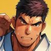 [バベル密造所] の【空手家男子の寸止めトレーニング】