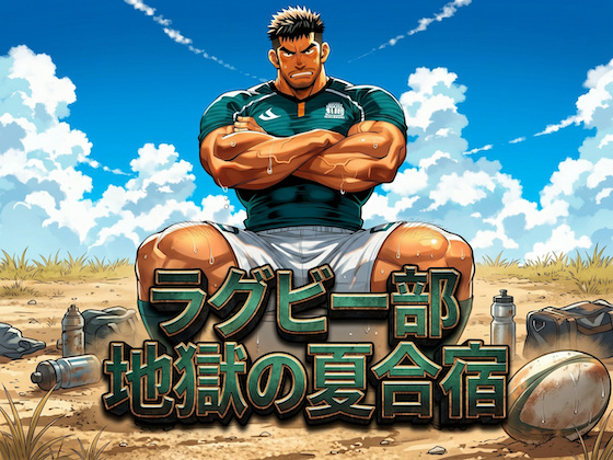 [剛毛ブラシ] の【ラグビー部 地獄の夏合宿】